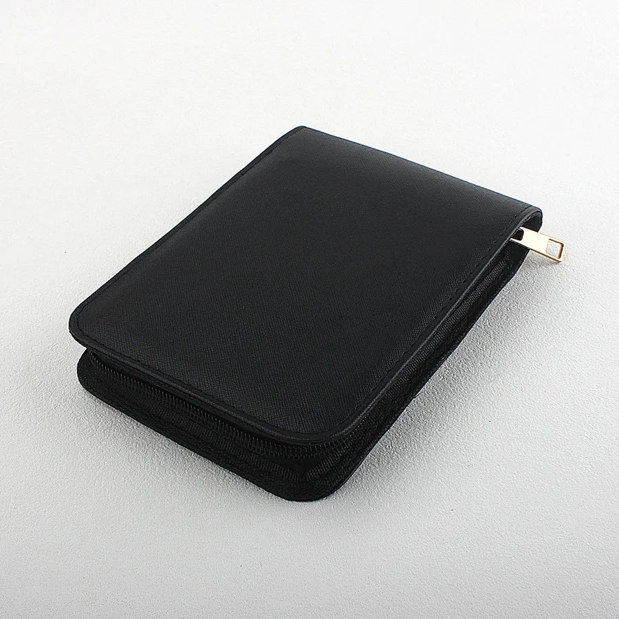 12-Slot Leather Fountain Pen Protective Case - 12-6