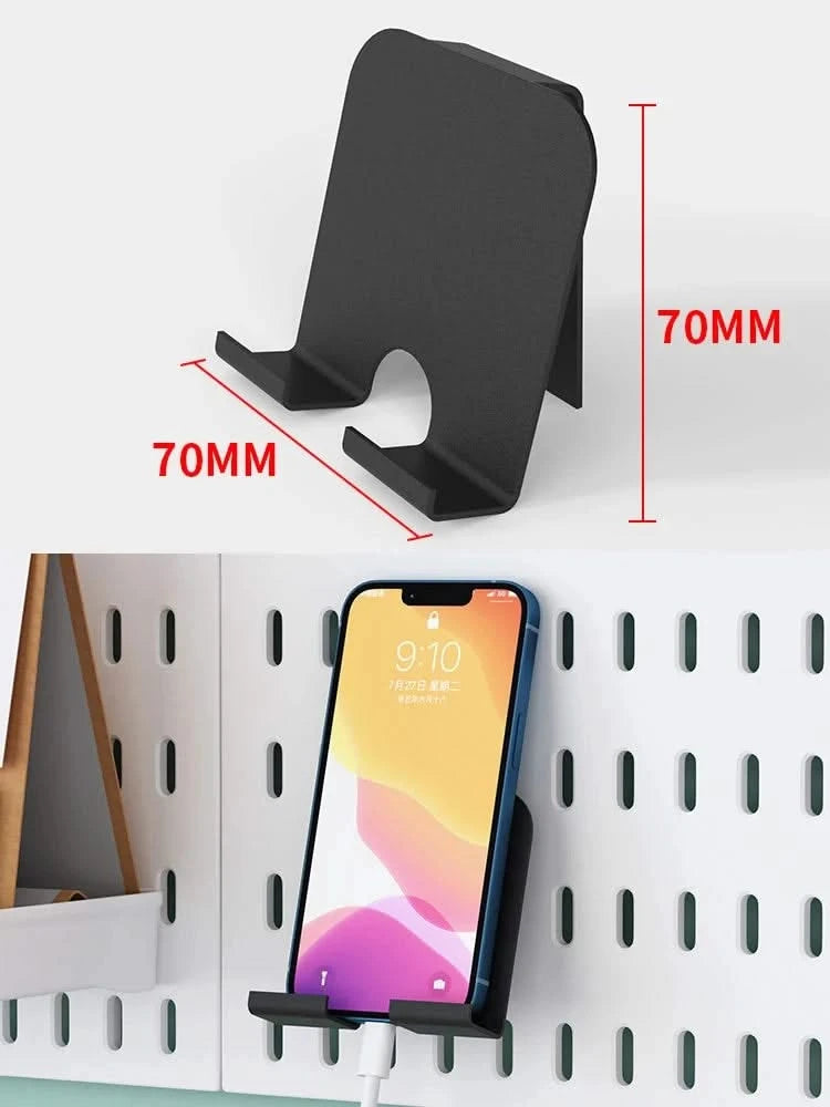 Wall-Mounted No-Punch Storage Board for Gaming Room, Study, Living Room