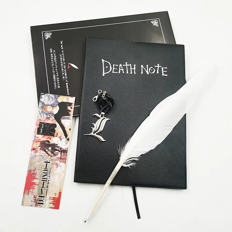 Death Note Collector’s Edition Notebook & Feather Pen Set (8-Piece) - E072007-3pcs Set - China Mainland