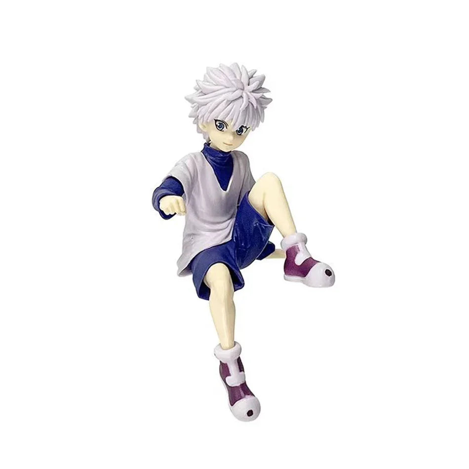 Takara Tomy 14cm Hunter × Hunter Hisoka Morow Noodle Stopper Anime Figure – Phantom Troupe Sitting PVC Model Statue for Noodle Lids & Desk Decor - No box 1 - China Mainland