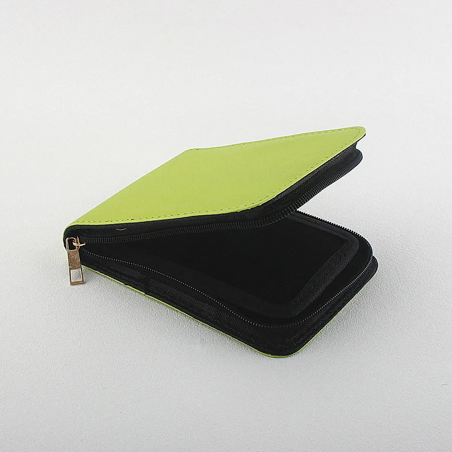 12-Slot Leather Fountain Pen Protective Case - Product Photo 3