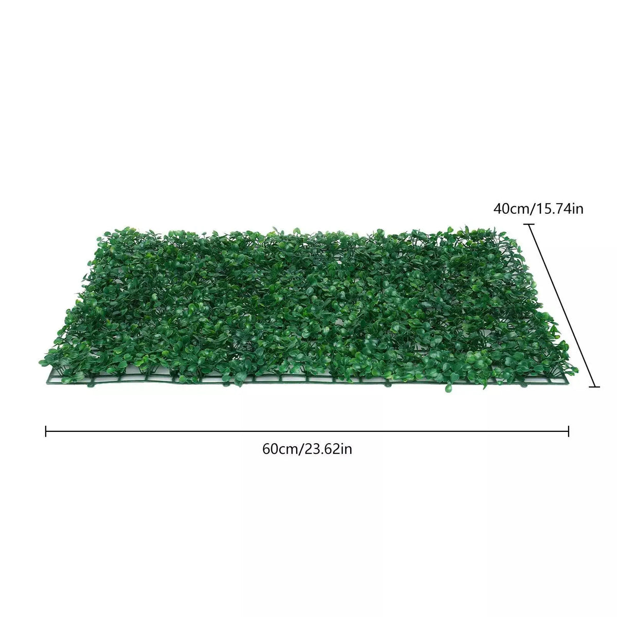 40x60cm Artificial Greenery Wall Panel – Fake Plant Foliage Hedge Grass Mat for Home, Garden Privacy & Event Decor - Product Photo 6