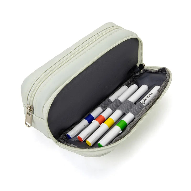 Multi-Functional Student Pen Pouch – Large Storage School Supplies & Desk Organizer - Product Photo 4
