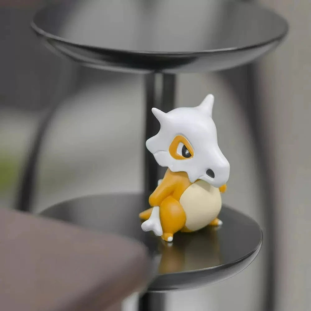 Potdemiel 8cm Pokémon Cubone (Caracalla) Mini Anime Figure – Cute PVC Model Toy for Desktop, Car Dashboard Decor & Festival Gift - Product Photo 2