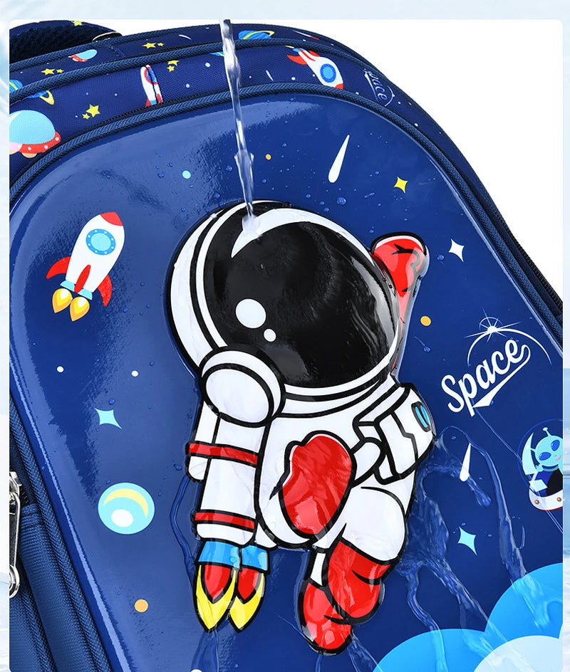 3D Stereoscopic Astronaut Boys Schoolbag - Product Photo 5