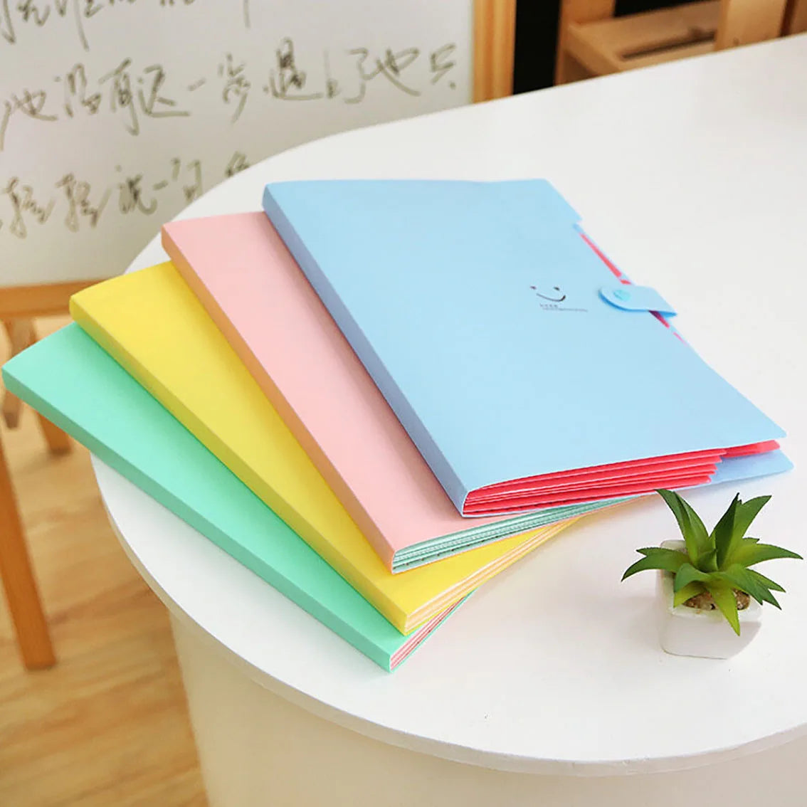 Portable A4 Accordion Document Folder – 5-Pocket Expanding Storage Bag for School & Office - Product Photo 3