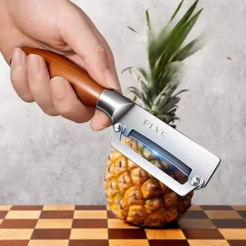 Stainless Steel Fruit & Vegetable Peeler – Ultra-Sharp Kitchen Scraping & Slicing Tool with Ergonomic Handle - Product Photo 2