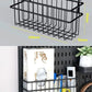 Wall-Mounted No-Punch Storage Board for Gaming Room, Study, Living Room