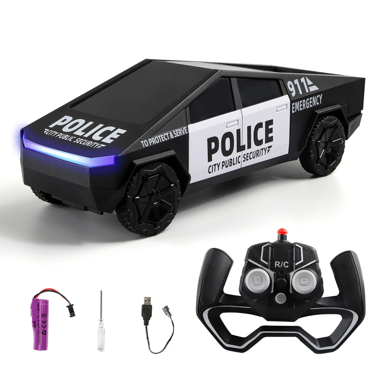 1:12 RC Cybertruck Off-Road Station Wagon Simulation Pickup – High-Detail Remote Control Vehicle Model for Kids & Collectors - Pickup truck