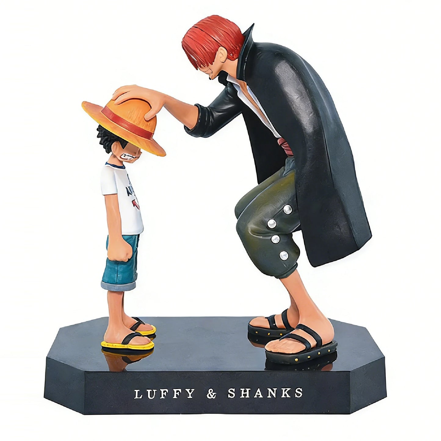 18cm One Piece Anime Figure Four Emperors Shanks Straw Hat Luffy Action Figure One Piece Sabo Ace Sanji Roronoa Zoro Figurine - No Box
