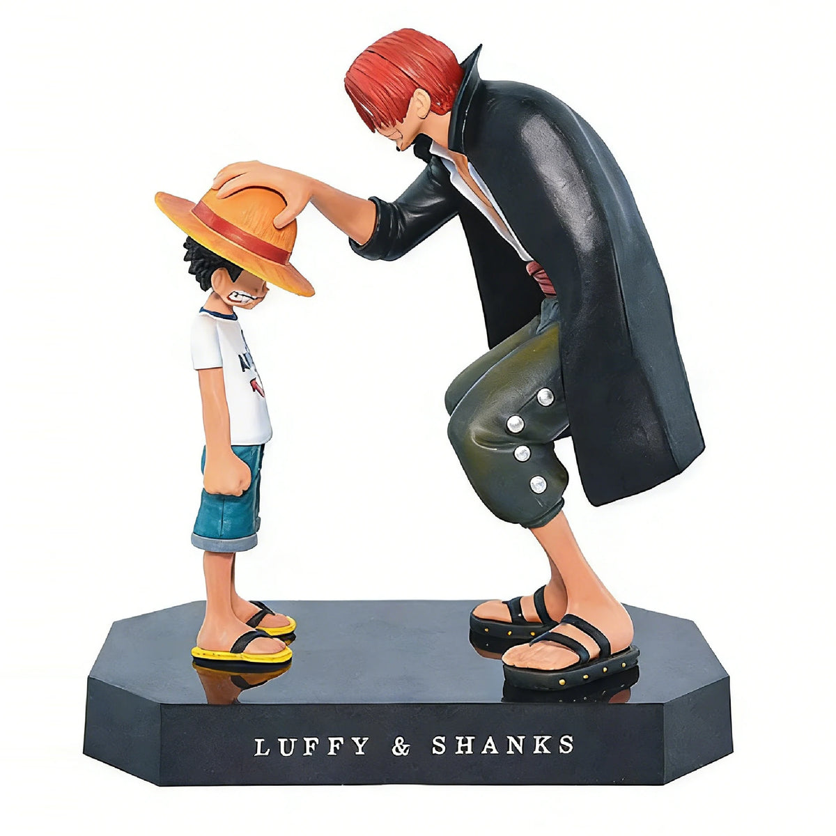18cm One Piece Anime Figure Four Emperors Shanks Straw Hat Luffy Action Figure One Piece Sabo Ace Sanji Roronoa Zoro Figurine - No Box