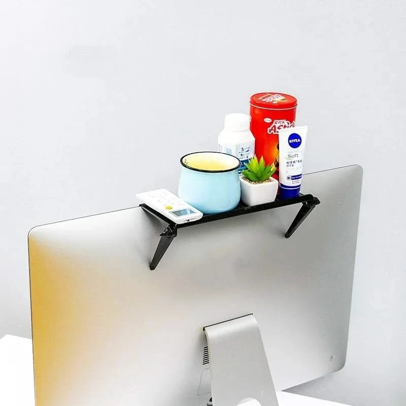 Punch-Free Computer Monitor Rack - TV Set-Top Box & Router Storage