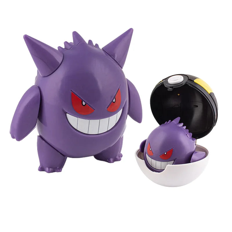 Takara Tomy Pokémon Action Figure & Pokeball Set – Pikachu, Charizard & Gyarados Statue - Product Photo 3