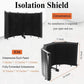 Professional Microphone Isolation Shield – Studio Sound Absorption Foam
