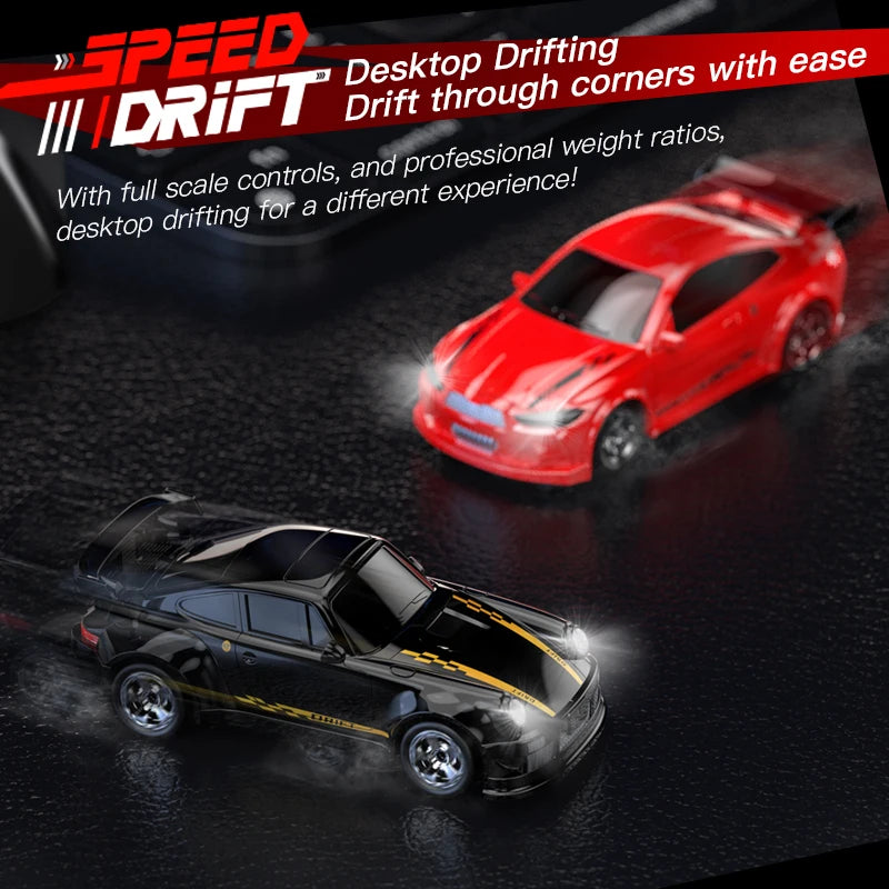 2026 New Kf20 1:64 Drift Rc Car Four-wheel Remote-Controlled Racing Car Full Proportions Desk Competition Toy Boys Ideal Gifts. - Product Photo 6