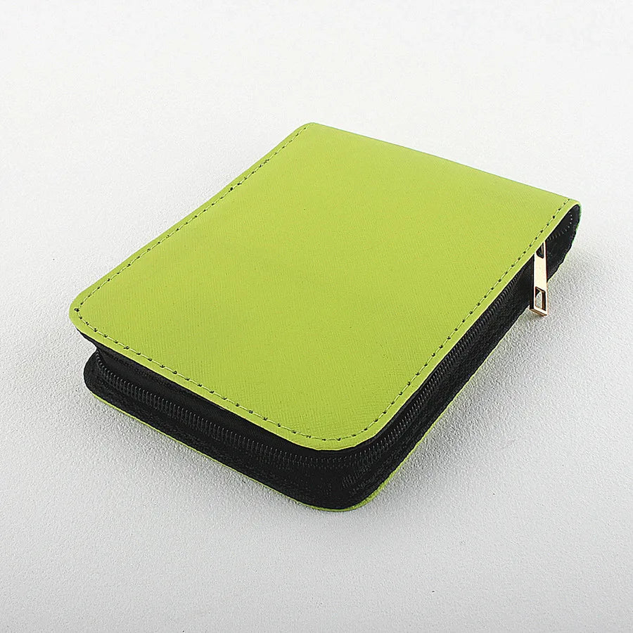 12-Slot Leather Fountain Pen Protective Case - 12-3