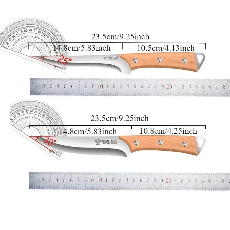 COOKCRAZE Forged Fish Slicing & Meat Boning Knife – Razor Sharp Stainless Steel Chef Knife for Kitchen & BBQ - Product Photo 6