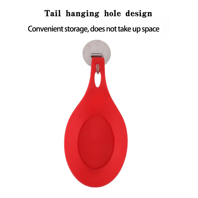 Silicone Spatula Holder Placemat – Heat-Resistant Kitchen Utensil Rest Tray & Countertop Protector - Product Photo 6