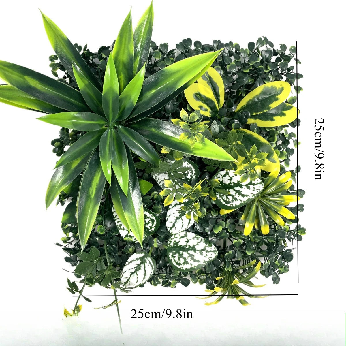 Artificial Boxwood Grass Wall Panel – Fake Plant Vertical Garden Backdrop for Home, Patio Privacy Fence & Wedding Decor - GM-04