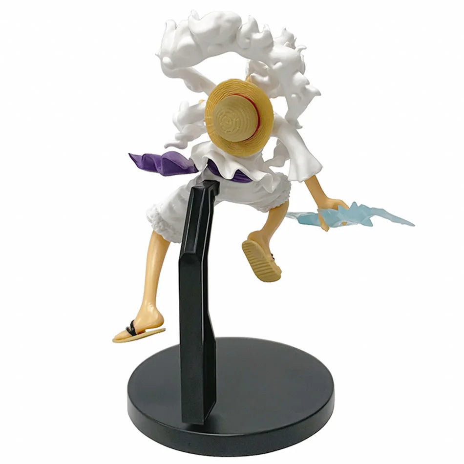 Bandai 18cm One Piece Gear 5 Sun God Nika Luffy Anime Figure – Remastered PVC Action Statue Model Toy for Collectors & Desk Display - Product Photo 4