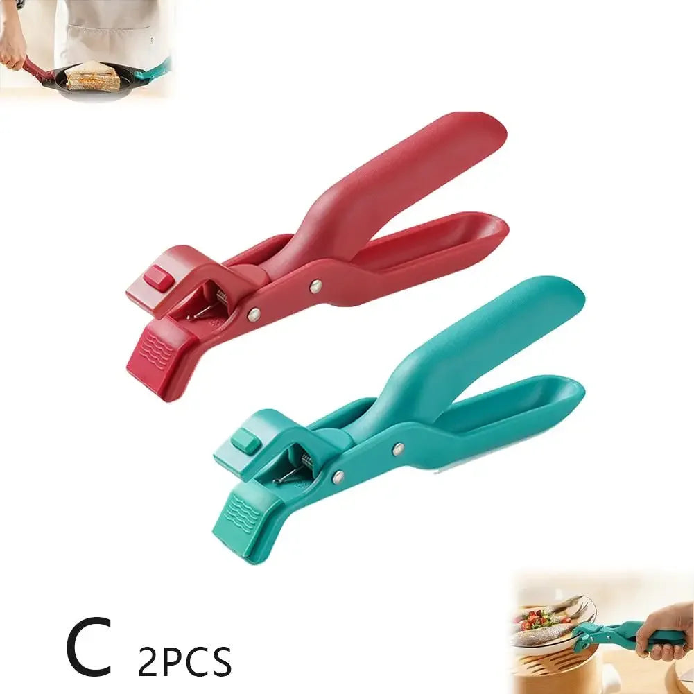 Non-Slip Anti-Scalding Bowl Clamp – Ergonomic Silicone & Nylon Kitchen Plate Gripper Tool - C - China
