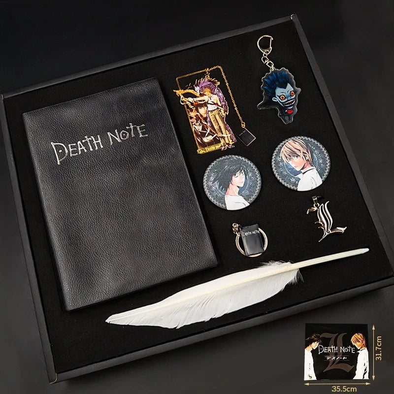Death Note Collector’s Edition Notebook & Feather Pen Set (8-Piece) - Product Photo 1