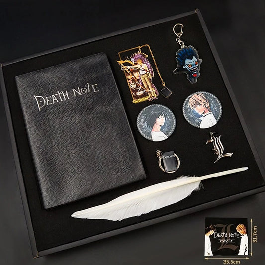 Death Note Collector’s Edition Notebook & Feather Pen Set (8-Piece) - Product Photo 1