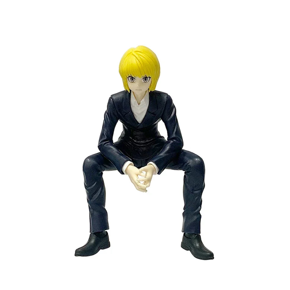 Takara Tomy 14cm Hunter × Hunter Hisoka Morow Noodle Stopper Anime Figure – Phantom Troupe Sitting PVC Model Statue for Noodle Lids & Desk Decor - No box 5 - China Mainland