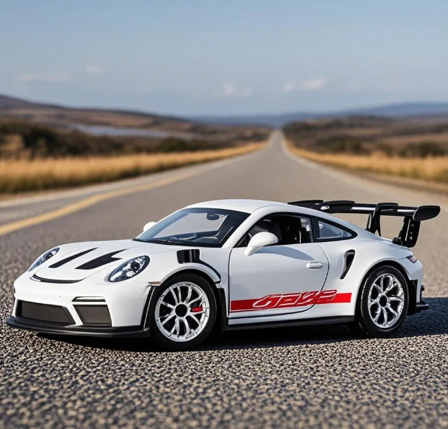 1:36 Porsche 911 GT3 RS Alloy Diecast Sports Car – Metal Pull-Back Simulation Model Toy for Kids & Collectors - Product Photo 1