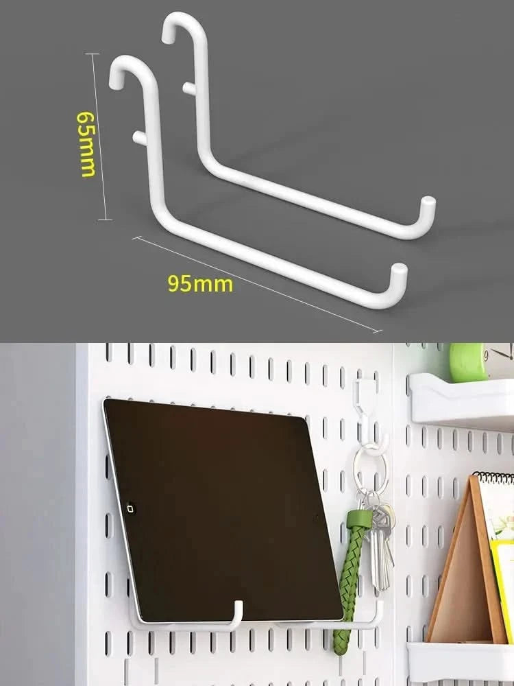 Wall-Mounted No-Punch Storage Board for Gaming Room, Study, Living Room