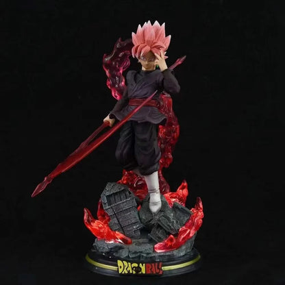 Dragon Ball Z Zamasu & Black Goku PVC Action Figure - 28CM GK Statue