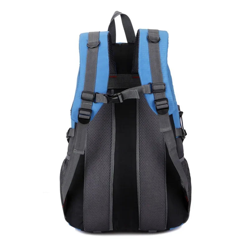 High-quality Nylon Waterproof Travel Backpack Men and Women Mountaineering Travel Bag Hiking Backpack Outdoor Sports Schoolbag - Product Photo 4