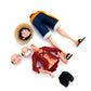 28cm Luffy Face-Changing Action Figure – One Piece Anime Toy