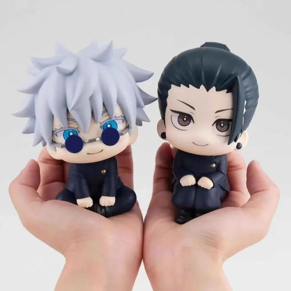 Bandai 12cm Jujutsu Kaisen Anime Action Figure – Gojo Satoru, Geto Suguru, Toji Fushiguro - Product Photo 1