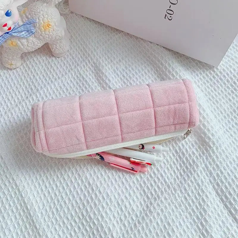Creative Fluffy Pillow-Shaped Pencil Bag - Product Photo 5