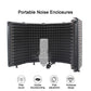 Professional Microphone Isolation Shield – Studio Sound Absorption Foam