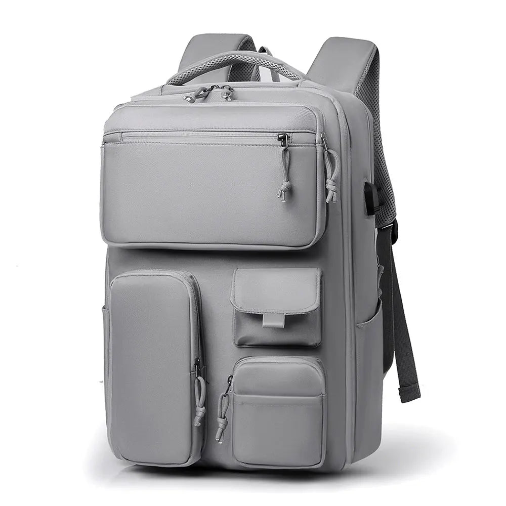 Multi-Pocket 15.6 Inch Laptop School Backpack - Product Photo 1