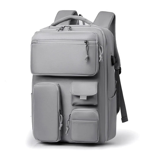 Multi-Pocket 15.6 Inch Laptop School Backpack - Product Photo 1