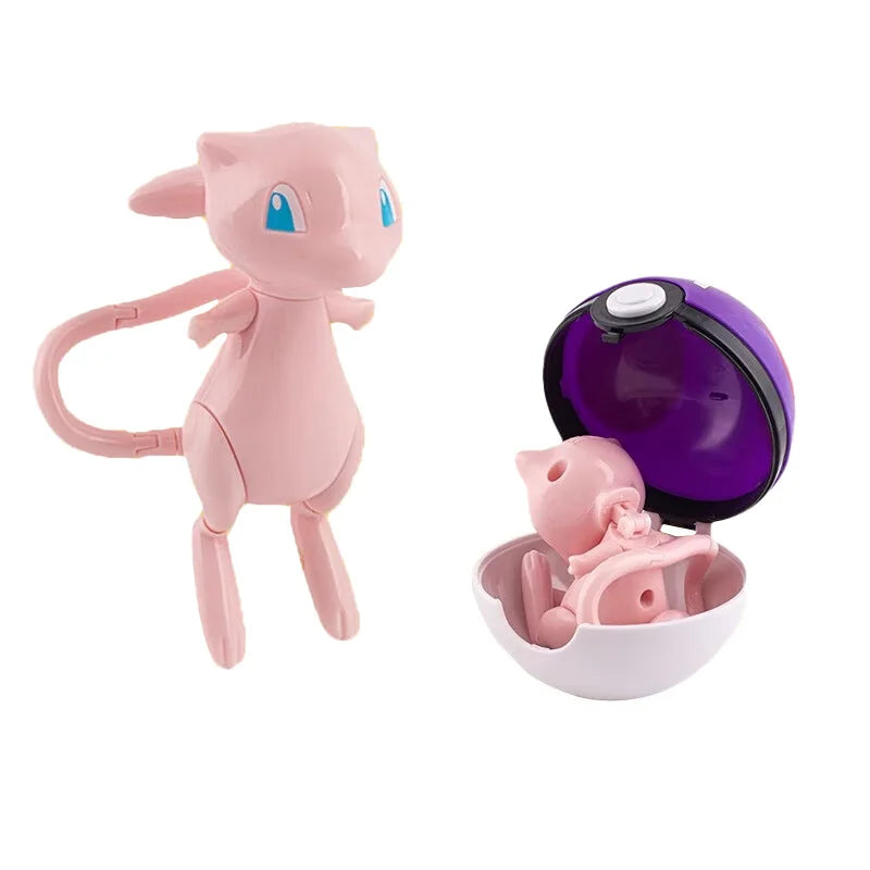 Takara Tomy Pokémon Action Figure & Pokeball Set – Pikachu, Charizard & Gyarados Statue - Product Photo 6