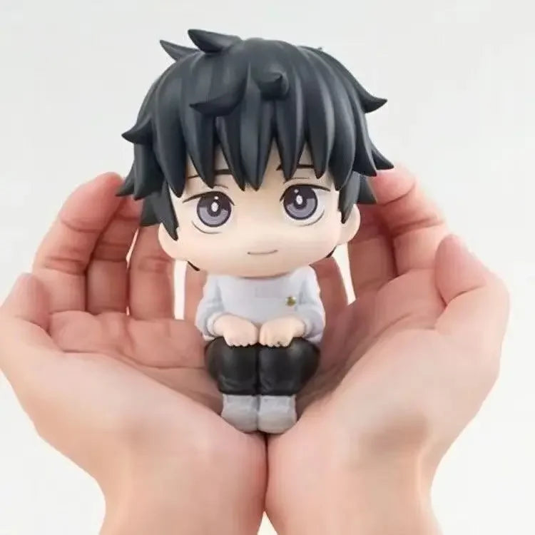 Bandai 12cm Jujutsu Kaisen Anime Action Figure – Gojo Satoru, Geto Suguru, Toji Fushiguro - Q Okkotsu Yuta