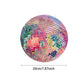 Rubber Round Pink Disco Ball Mouse Pad Aesthetic Gift