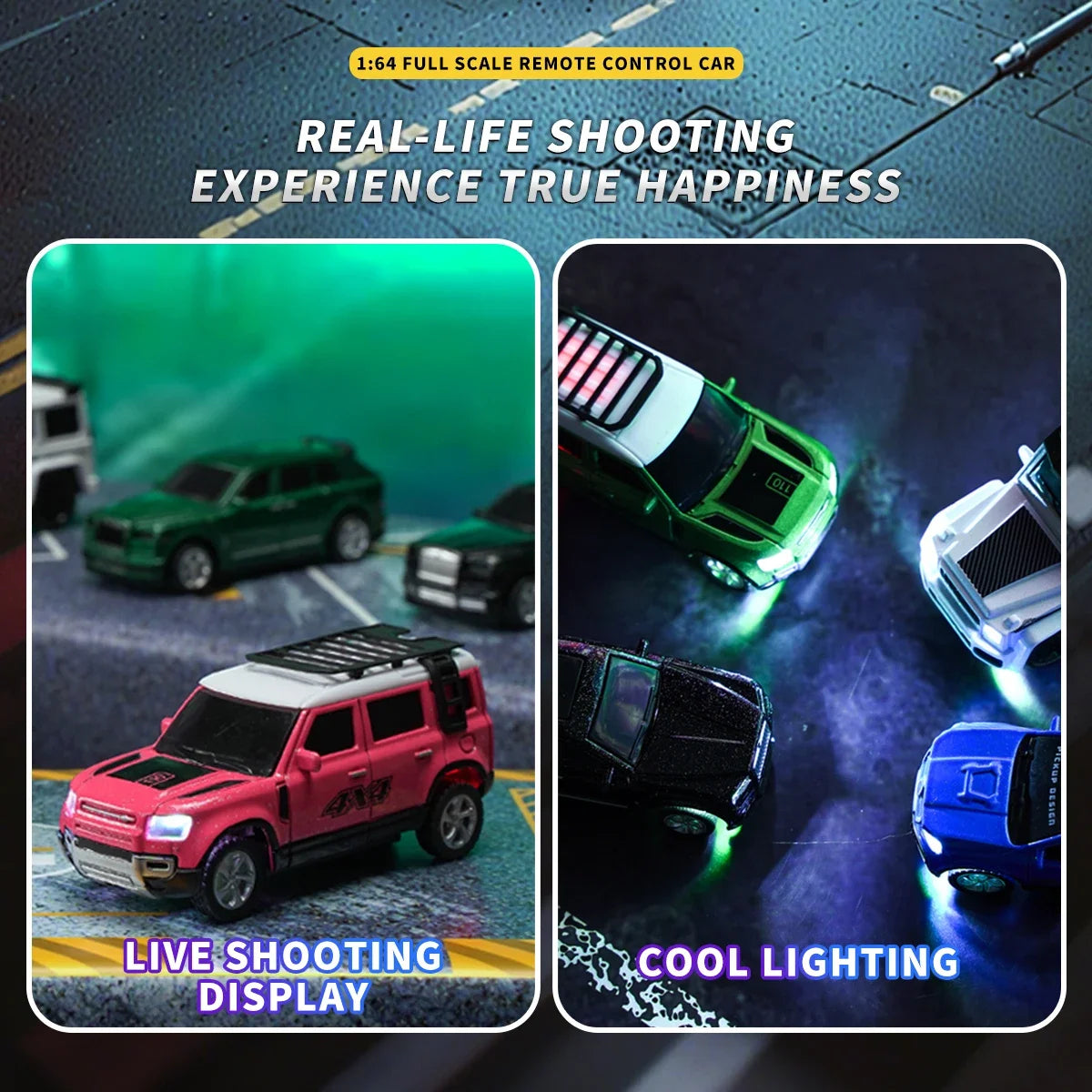 1/64 Mini Alloy Remote Control Car JZ06 – Portable Pocket RC Vehicle with 60-Min Work Time, 3.7V Battery & CE Certification - Product Photo 5