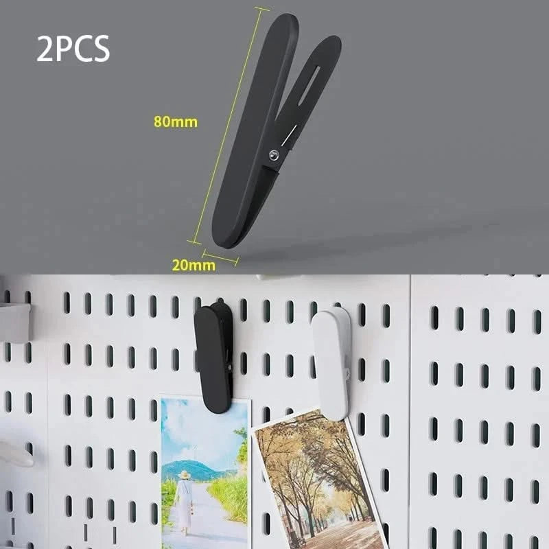 Wall-Mounted No-Punch Storage Board for Gaming Room, Study, Living Room