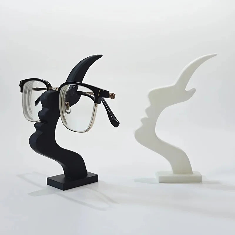 Unique Curved Eyeglass Holder Stand – Minimalist Glasses Display & Secure Storage Organizer for Desk & Nightstand - Product Photo 4