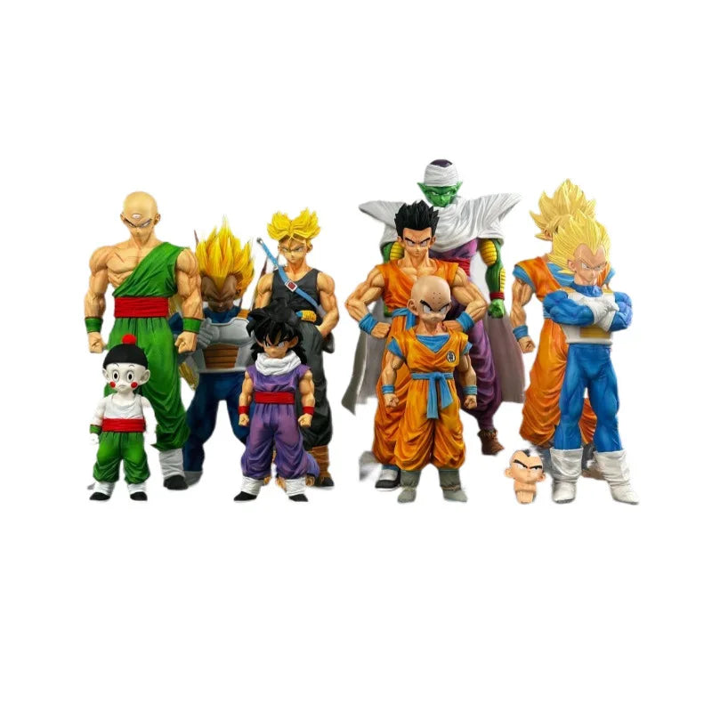 Bandai Dragon Ball Z Son Gohan & Krillin Anime Action Figure – Remastered PVC Collectible Statue Model Toy for DBZ Fans & Desk Display - Product Photo 4