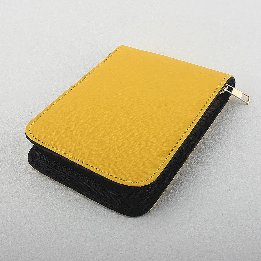 12-Slot Leather Fountain Pen Protective Case - 12-4