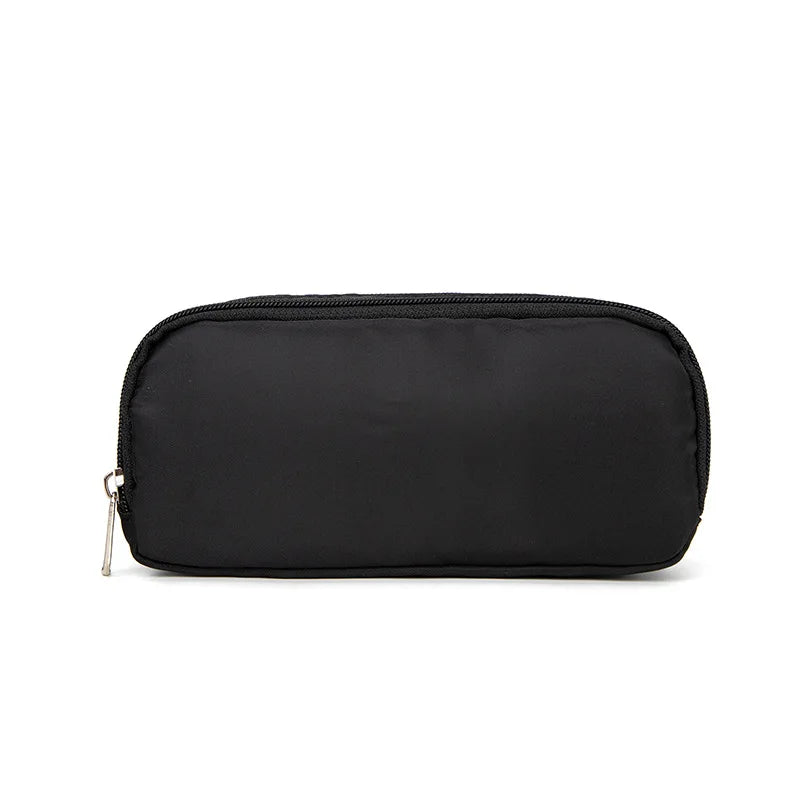 Multi-Functional Student Pen Pouch – Large Storage School Supplies & Desk Organizer - Black