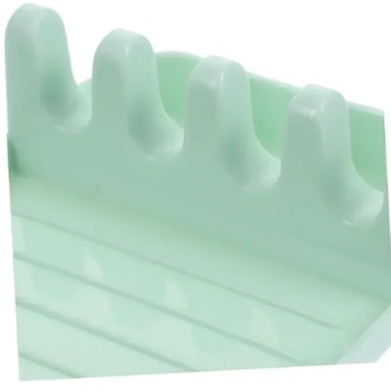 Eco-Friendly PP Pot Lid & Spatula Storage Rack – Kitchen Countertop Draining Organizer for Utensils - Product Photo 4