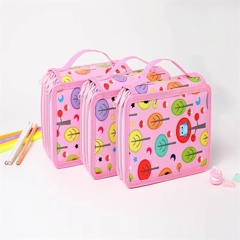 Multi-Slot Art Sketch Pencil Case (32/52/72 Slots) - Product Photo 3
