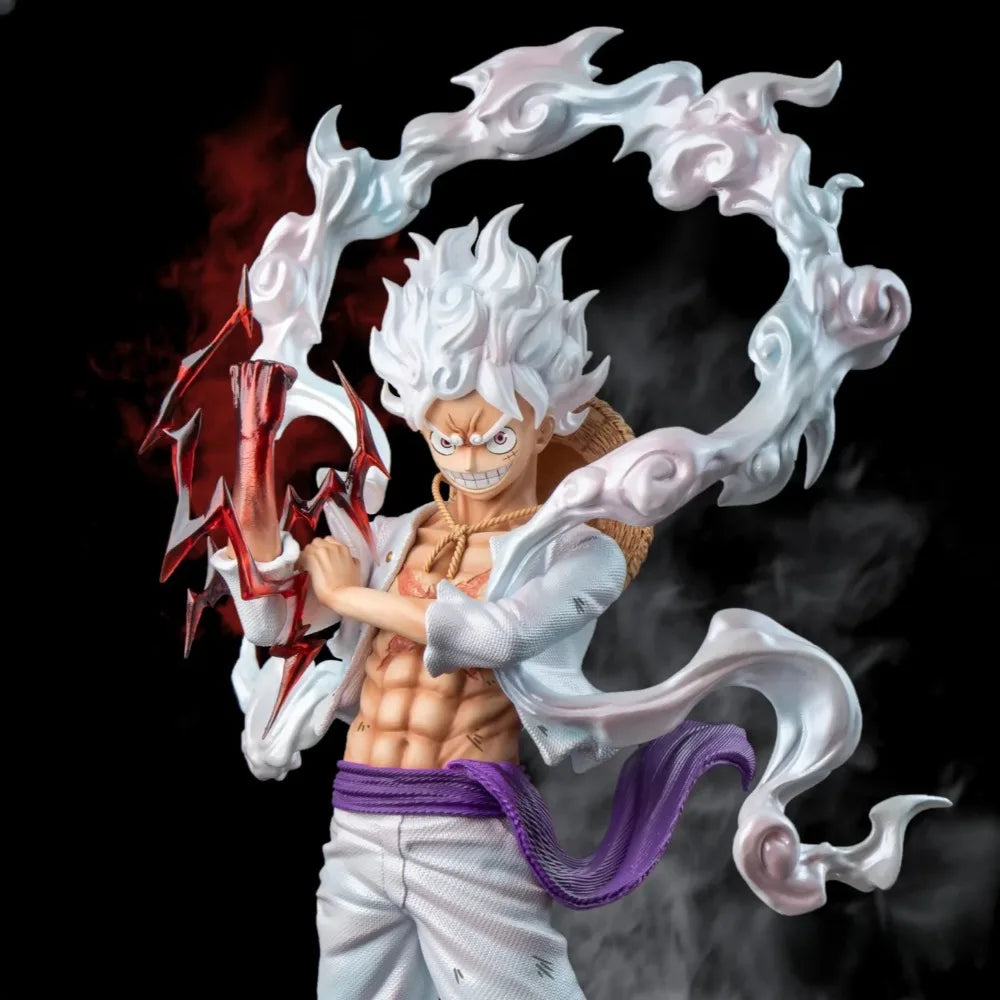 Bandai 25cm One Piece Gear 5 Sun God Nika Luffy Anime Figure – 1/6 Scale PVC Statue Model Toy for Anime Fans & Collectors - Product Photo 2